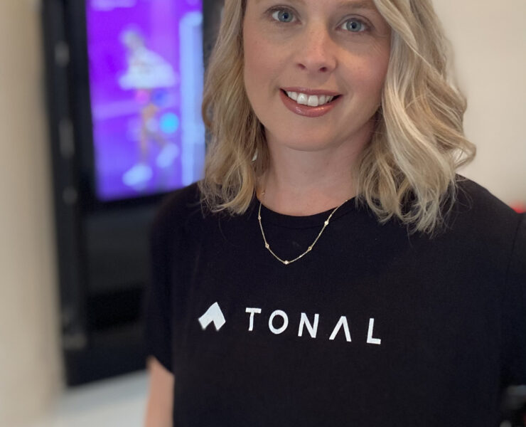 An image of Krystal Zell, now the former CEO of Tonal.