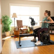 an image of a woman using the new Concept2 StrengthErg