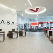 lobby of a VASA Fitness gym