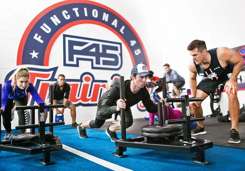 F45 marketing