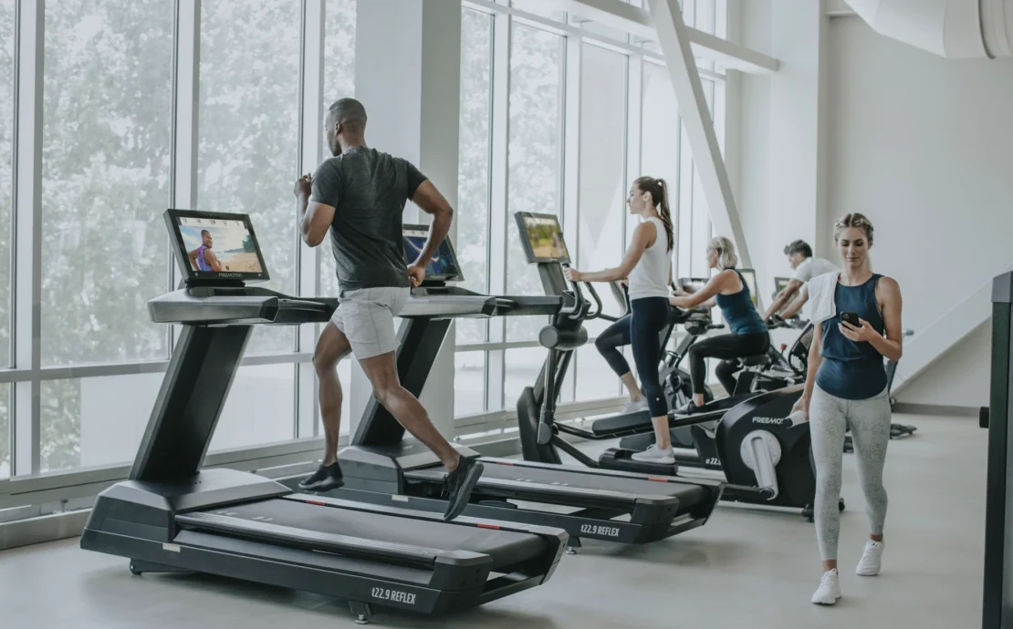 people run on Freemotion Ftiness treadmills