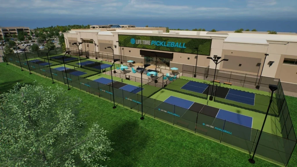 Life Time's dedicated pickleball facility