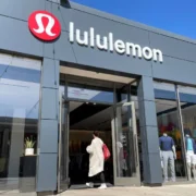 Lululemon storefront in California