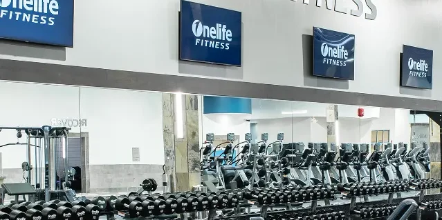 an image of a Onelife gym and its equipment