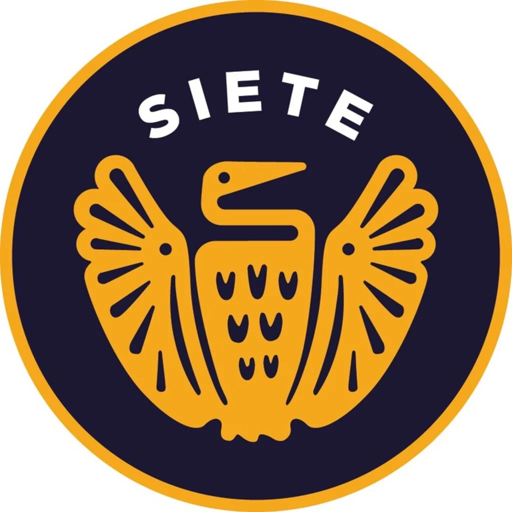 an image of the Siete logo 