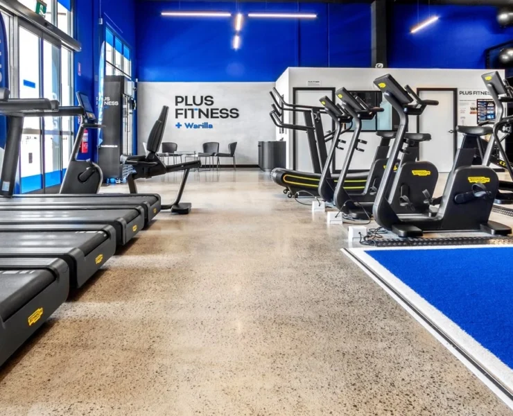 Plus Fitness gym floor