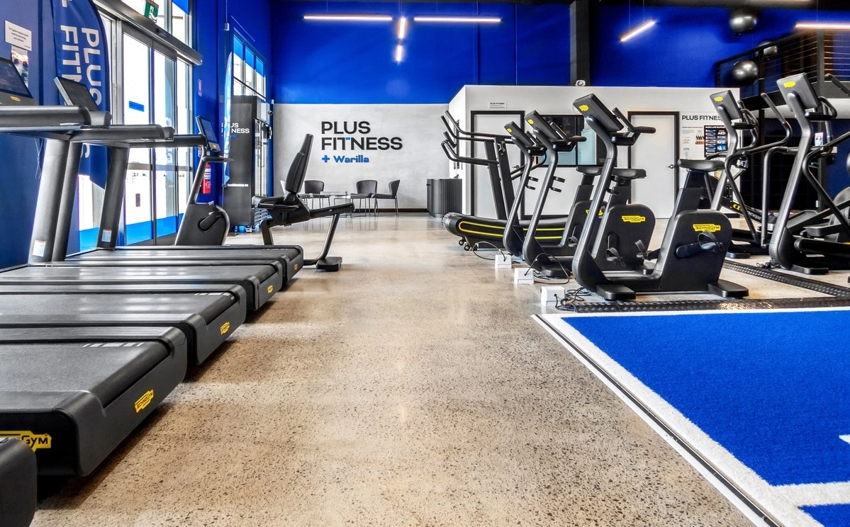 Plus Fitness gym floor