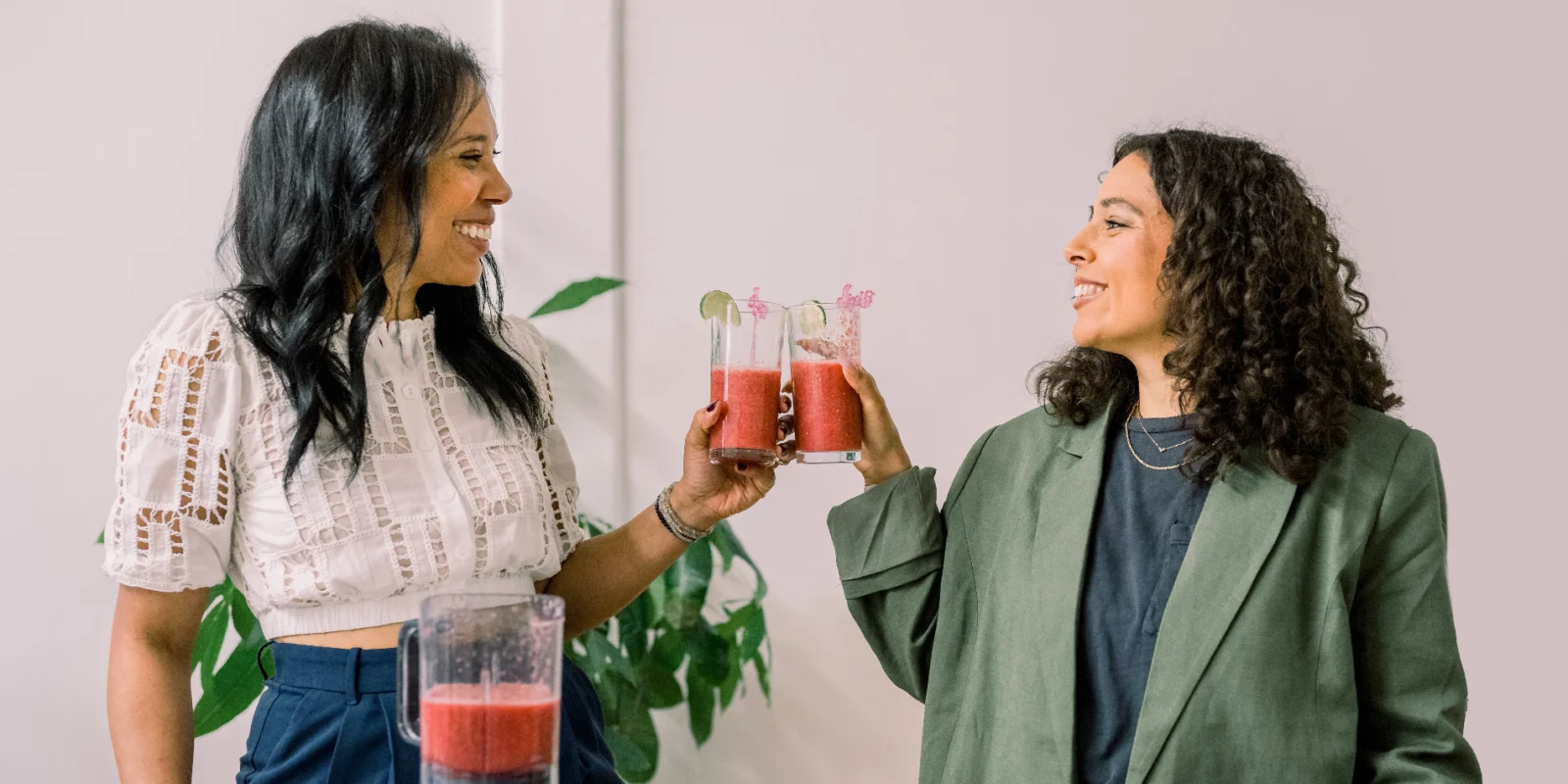 a smiling image of Culina Health founders Vanessa Rissetto and Tamar Samuels.